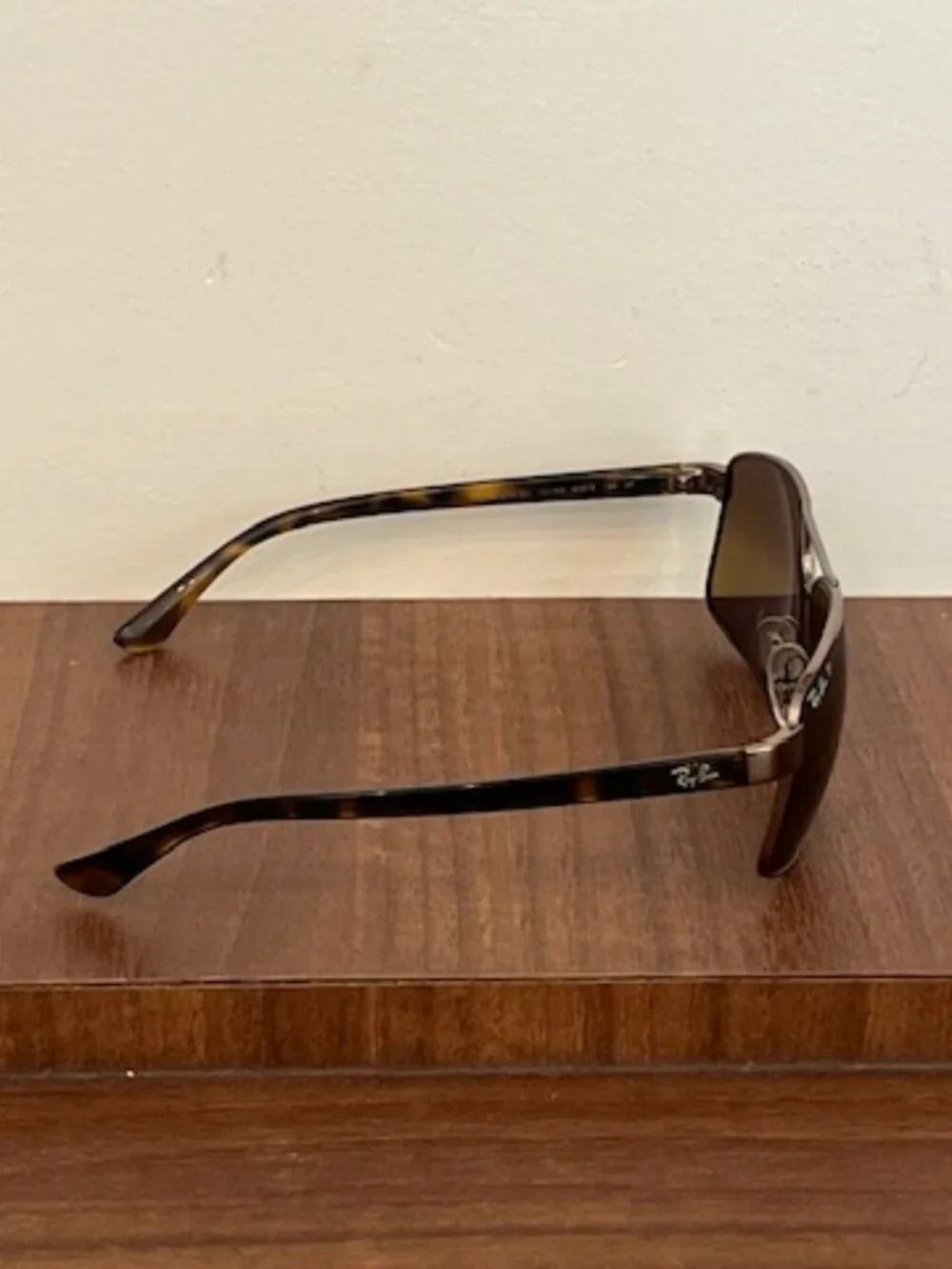 Ray-Ban RB 3604-CH Sunglasses Chromance Brown Tortoise Frame 62-15-130 Italy